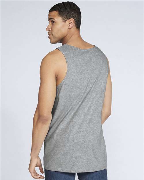 Gildan 10480, 64200 Unisex Softstyle Tank Top, Sport Grey