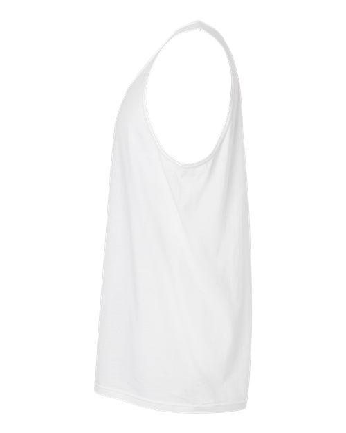 Gildan 10480, 64200 Unisex Softstyle Tank Top, White