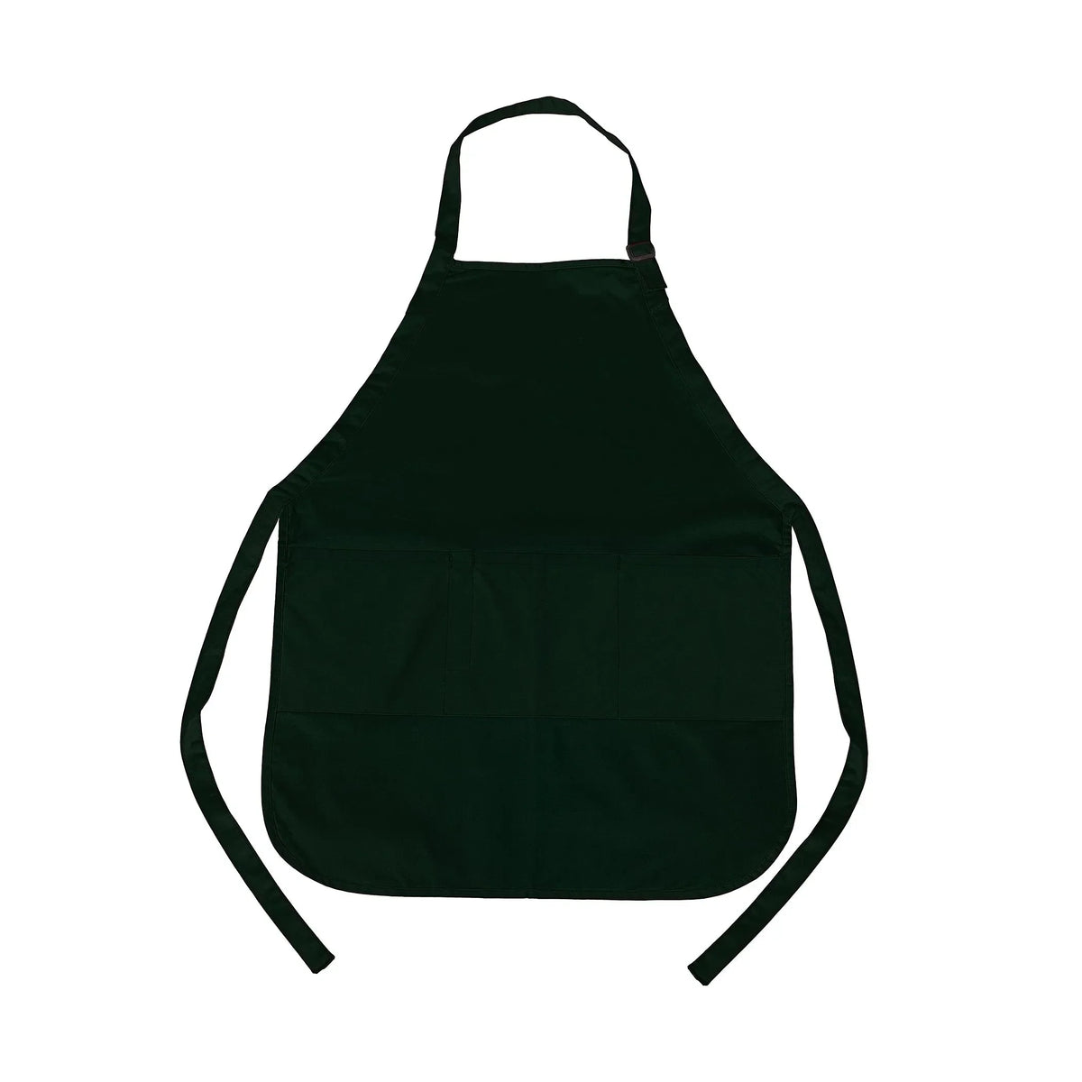CX2 A09220, - Hospitality - Cotton Full Length Apron, Forest Green