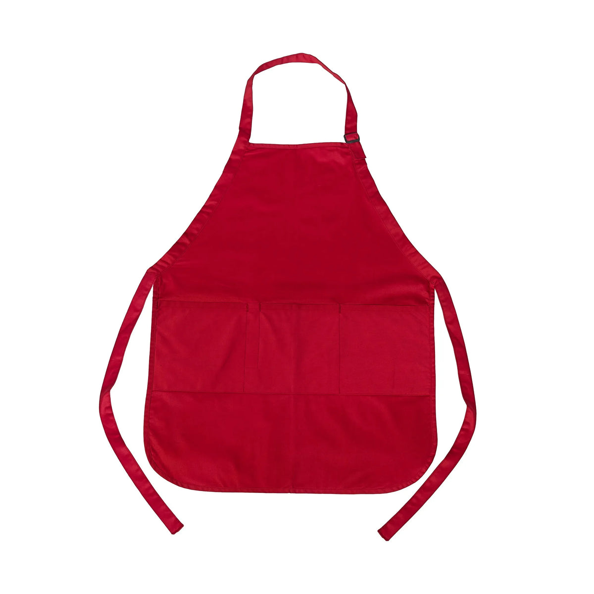 CX2 A09220, - Hospitality - Cotton Full Length Apron, Red