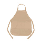 CX2 A09220, - Hospitality - Cotton Full Length Apron, Sand