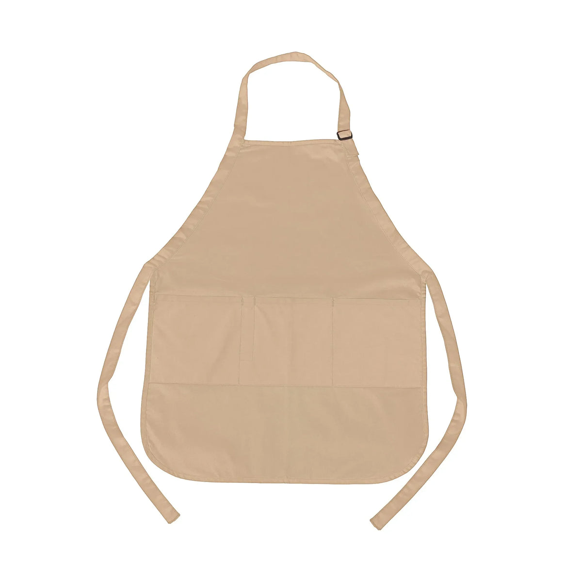 CX2 A09220, - Hospitality - Cotton Full Length Apron, Sand