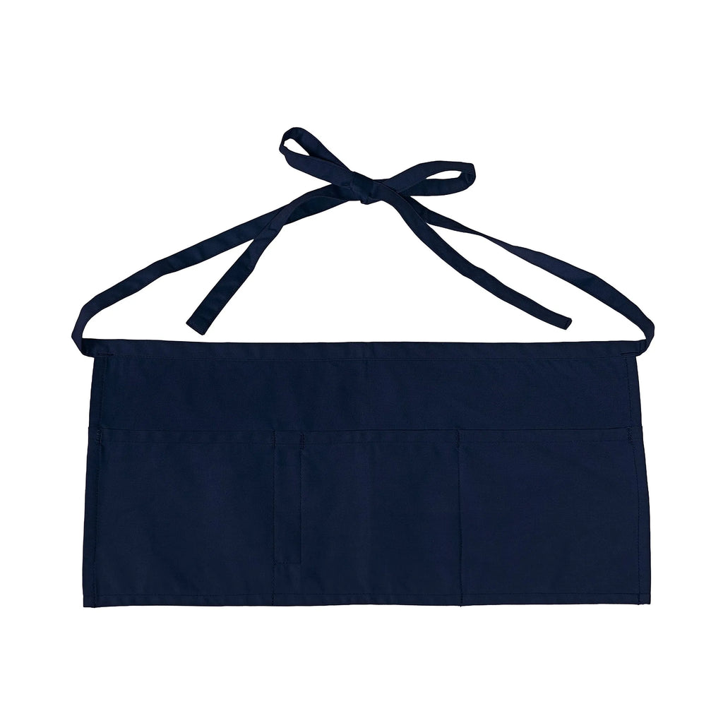 CX2 A09225, - Cafe - Cotton Waist Apron, Navy