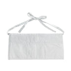 CX2 A09225, - Cafe - Cotton Waist Apron, White