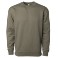 INDEPENDENT IND3000-P1, Ind3000 - Men's Heavyweight Crew Neck (colors A-d), Army
