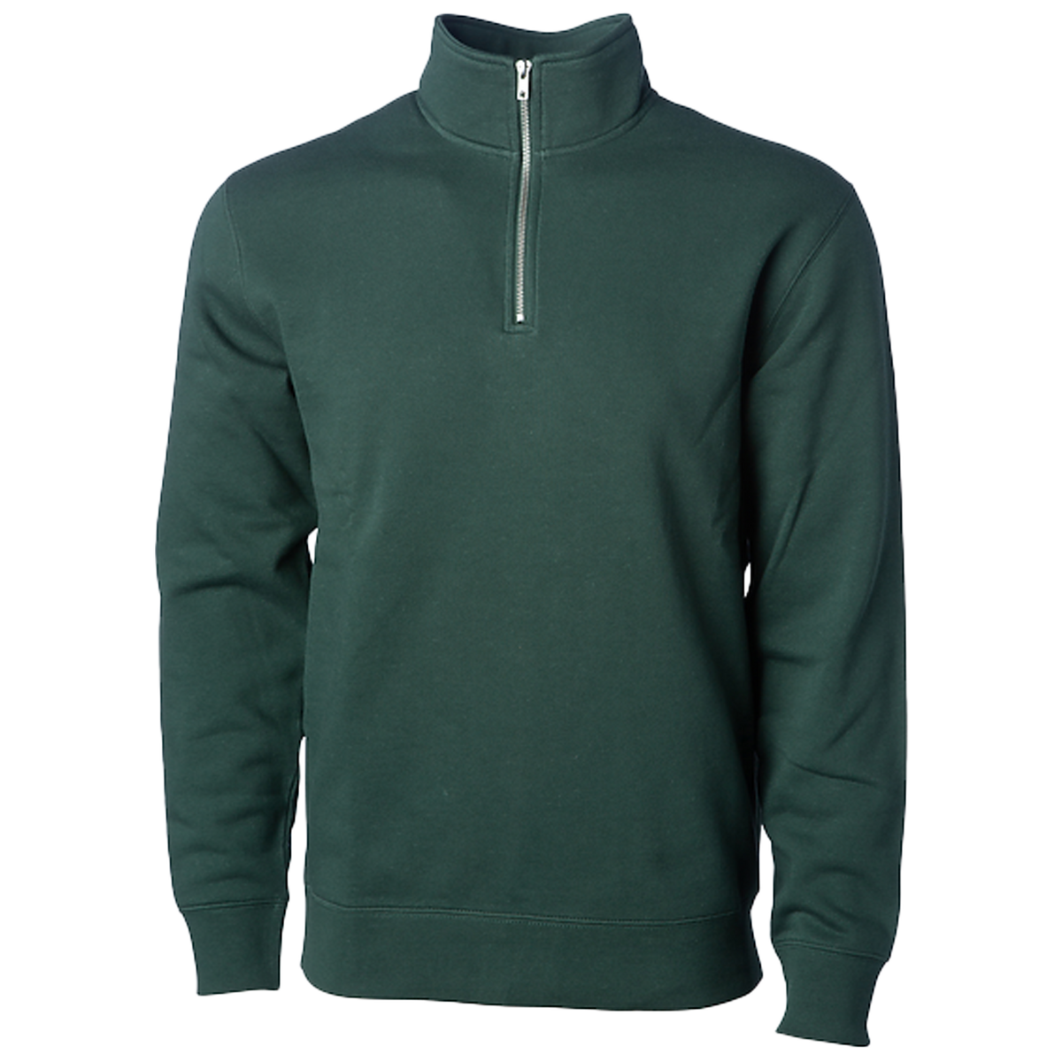INDEPENDENT SS4600QZ-P1, Ss4600qz - Midweight Quarter Zip (colors A-g), Alpine Green