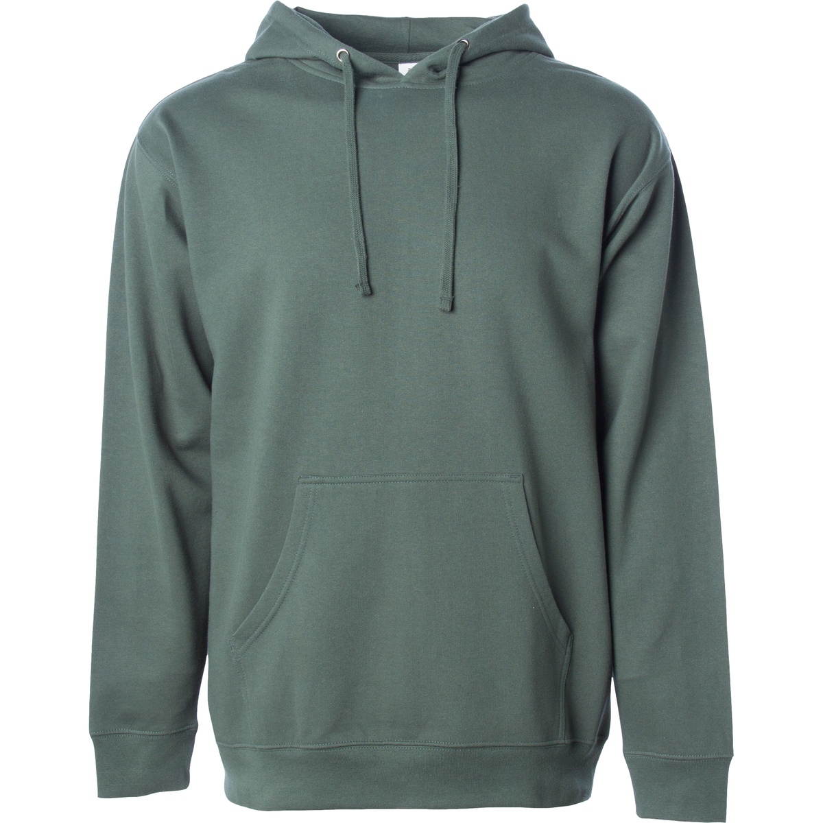 INDEPENDENT SS4500-P2, Ss4500 - Midweight Hooded Pullover Sweatshirt (blue Aqua, Bone, Brown), Alpine Green