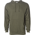 INDEPENDENT SS4500-P2, Ss4500 - Midweight Hooded Pullover Sweatshirt (blue Aqua, Bone, Brown), Army Heather