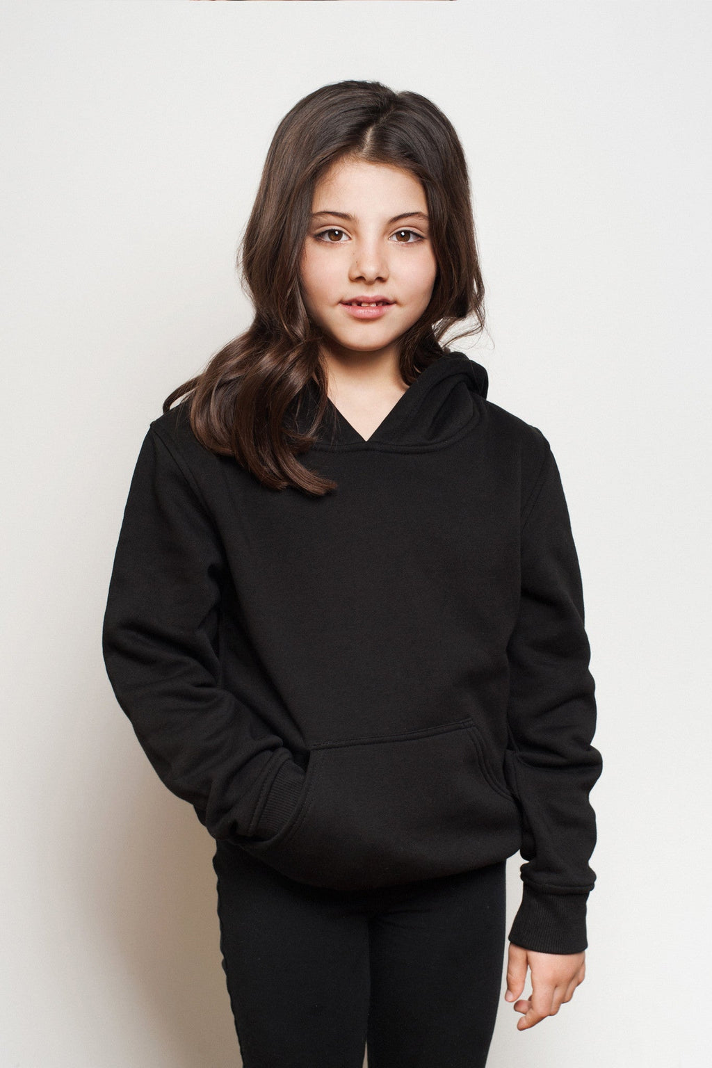 Just Like Hero HERO-2020, Unisex Blank Hoodie, Black