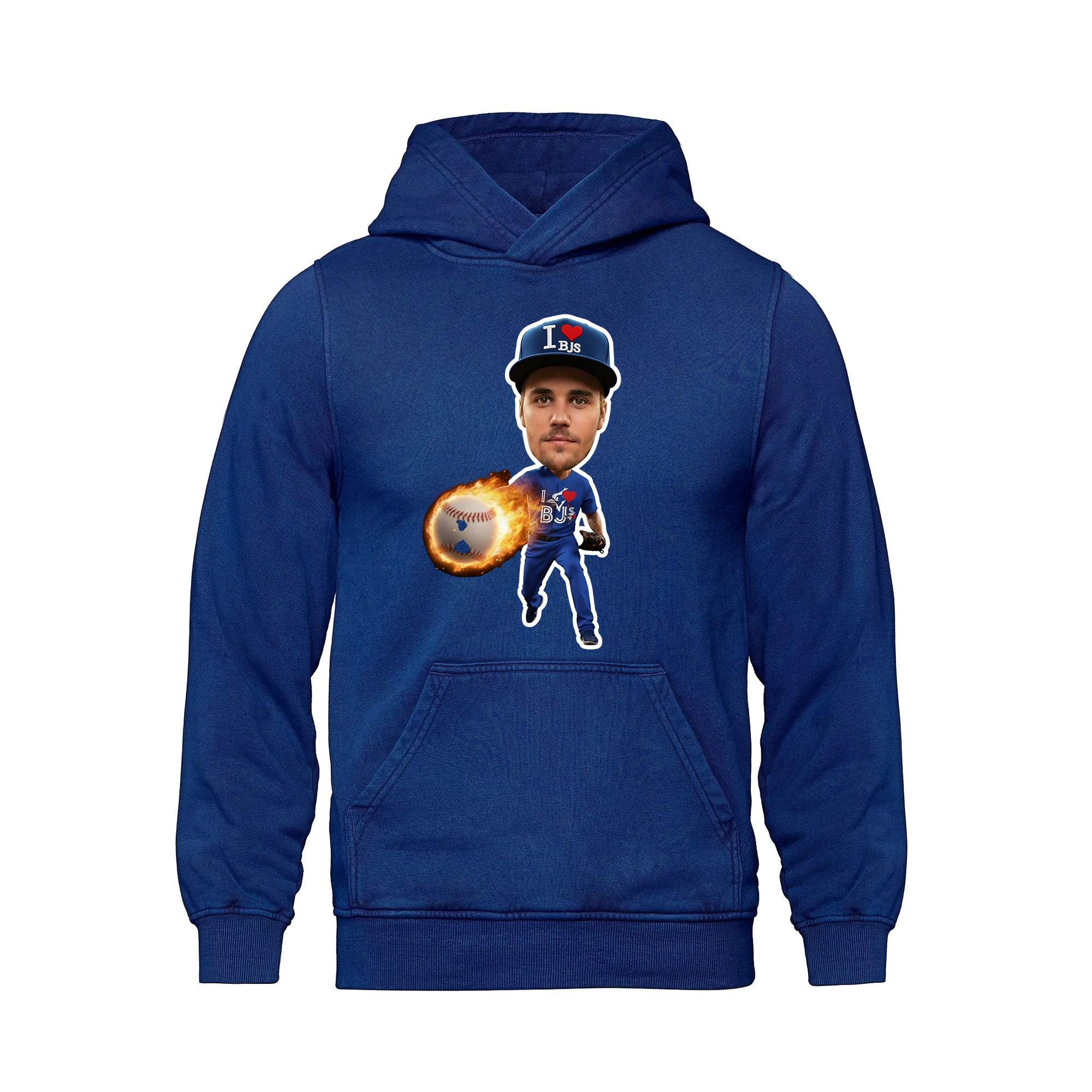 I Love BJs – Bieber Bobblehead Vintage Wash Hoodie