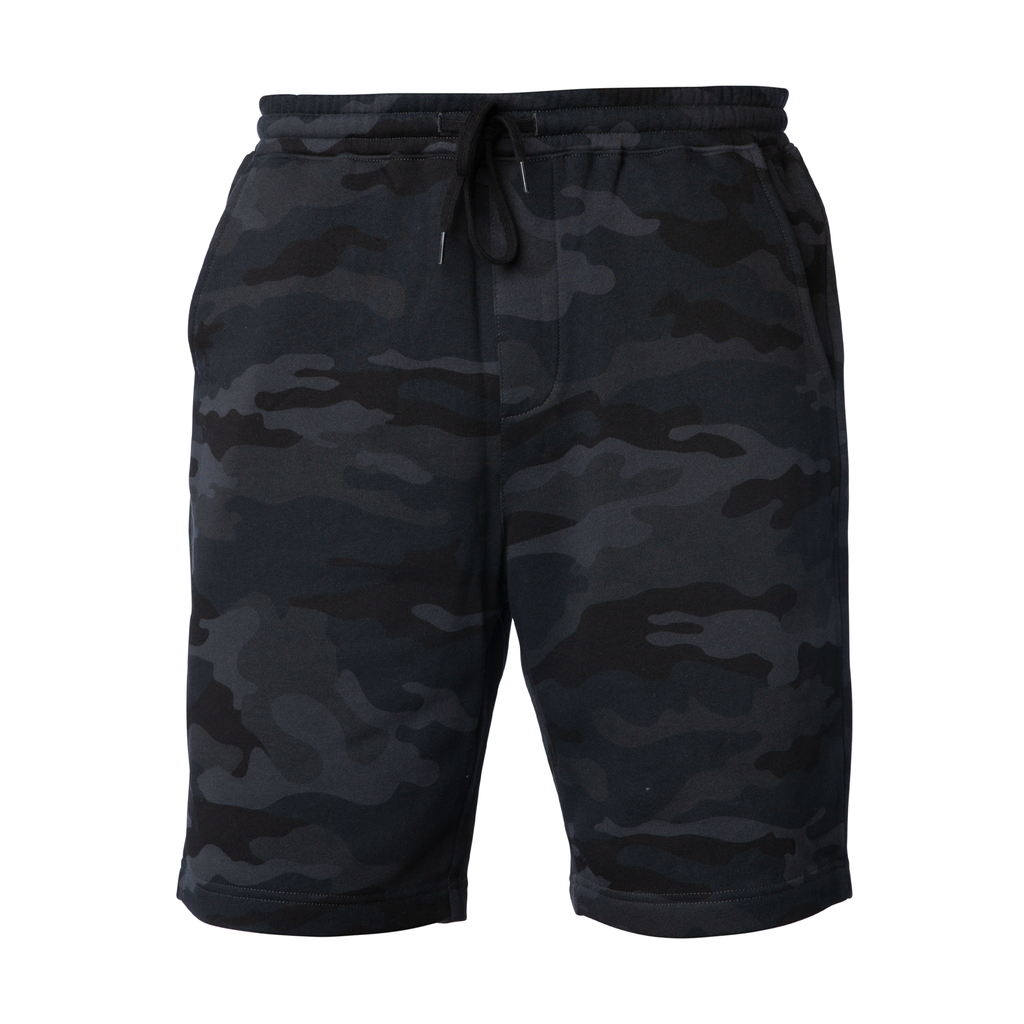 INDEPENDENT IND20SRT, Men's Midweight Fleece Short, Black Camo