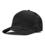 Independent Trading Co. INDHAT5P, Five Panel Classic Twill Snapback Hat, White Deadwood Tree Camo