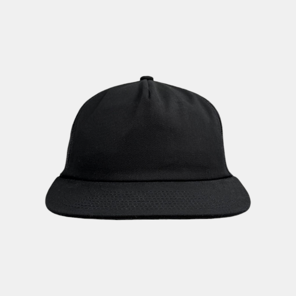BLNKSMADE C5200-MT | The Mesh Trucker Cap, Caps, Black