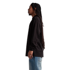 SHAKA WEAR Max Heavyweight Long Sleeve, - 7.5 Oz, Black