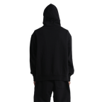 SHAKA WEAR Max Heavy Fleece Garment Dye Hoodie, - 13.5 Oz, Black