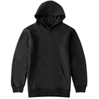 AXISM 7102, Fleece Pullover Hoodie, Black