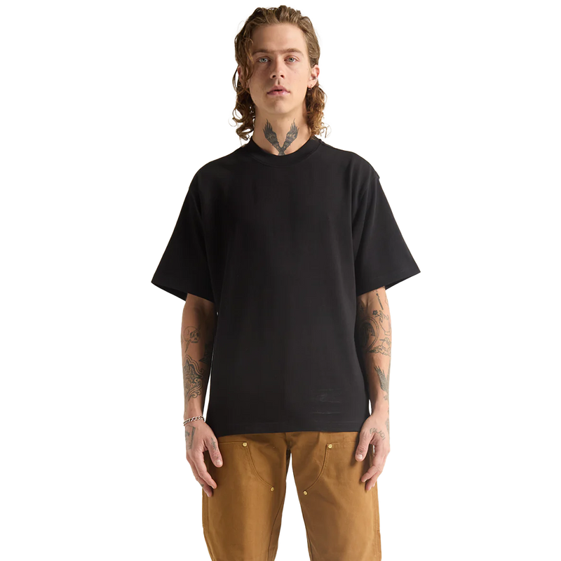 SHAKA WEAR Garment-Dye-Designer-Tee, Garment Dye Designer Tee, Black