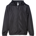 INDEPENDENT EXP24YWZ, Youth Lightweight Windbreaker Jacket, Black