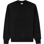 SHAKA WEAR Garment Dye Fleece Crewneck, Fleece, Black