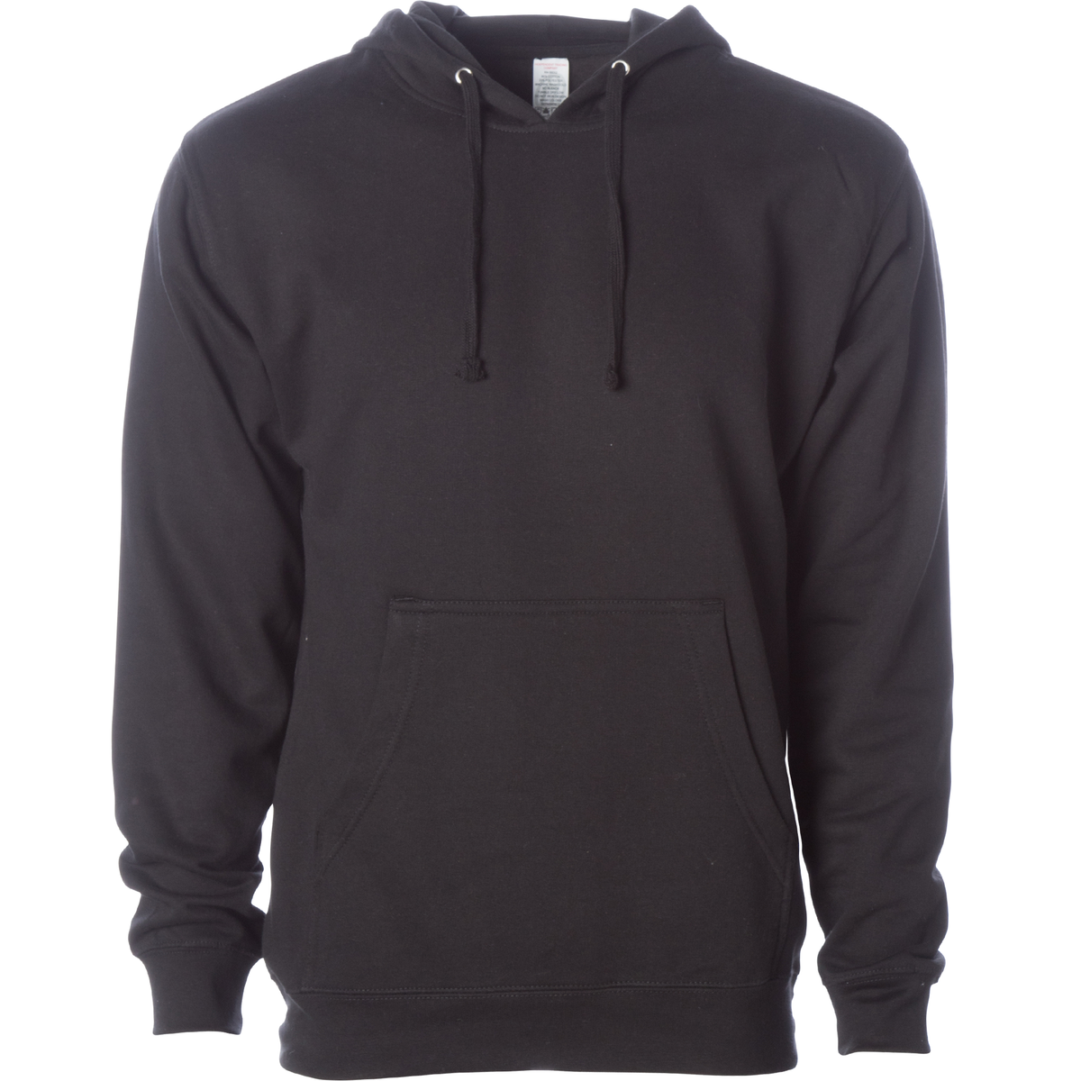INDEPENDENT SS4500-P1, Ss4500 - Midweight Hooded Pullover Sweatshirt (alpine Green, Army, Army Heather, Black, Black Camo), Black