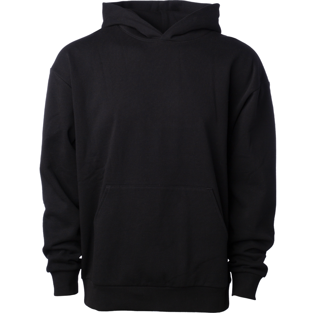 INDEPENDENT IND280SL-P1, Ind280sl - Avenue Midweight Pullover Hood (colors B-o), Black