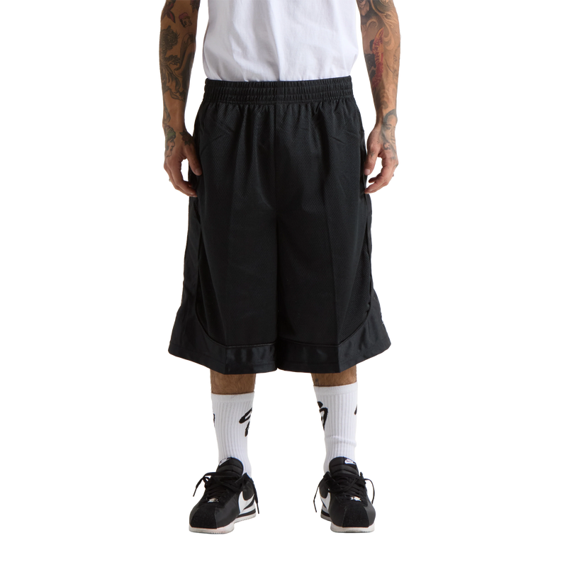SHAKA WEAR Basketball-Mesh-Shorts, Basketball Mesh Shorts, Black