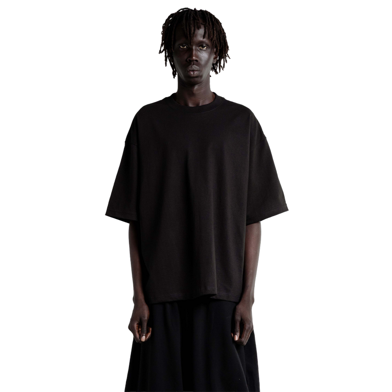 SHAKA WEAR Max-Heavyweight-Cropped-Tee, Max Heavyweight Cropped Tee, Black