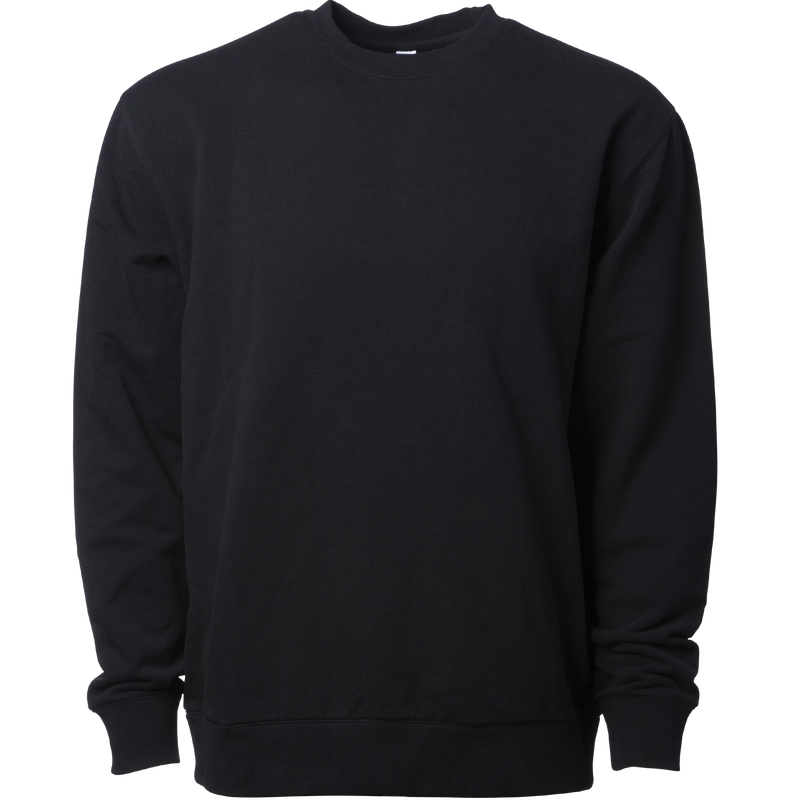 INDEPENDENT INDLUXCREW, Lux Heavyweight Modal Crew, Black