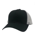 NISSI CAPS GN-1020, - Trucker Mesh, Black White