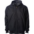 INDEPENDENT EXP550Z, Men's Insulated Canvas Workwear Jacket, Black