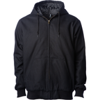 INDEPENDENT EXP550Z, Men's Insulated Canvas Workwear Jacket, Black