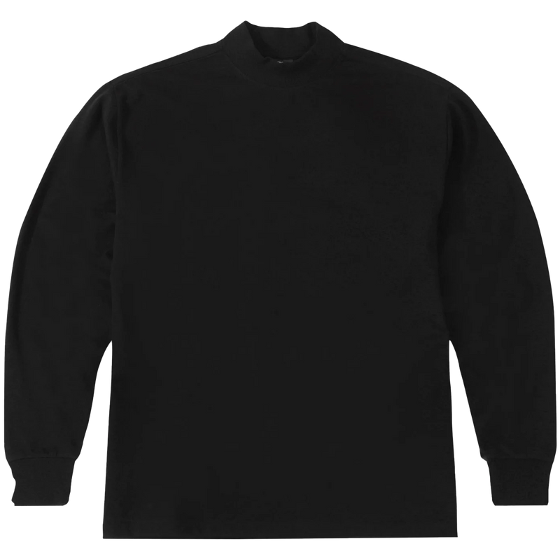 AXISM 7030, Dri Ease Heavy Mockneck Long, Black