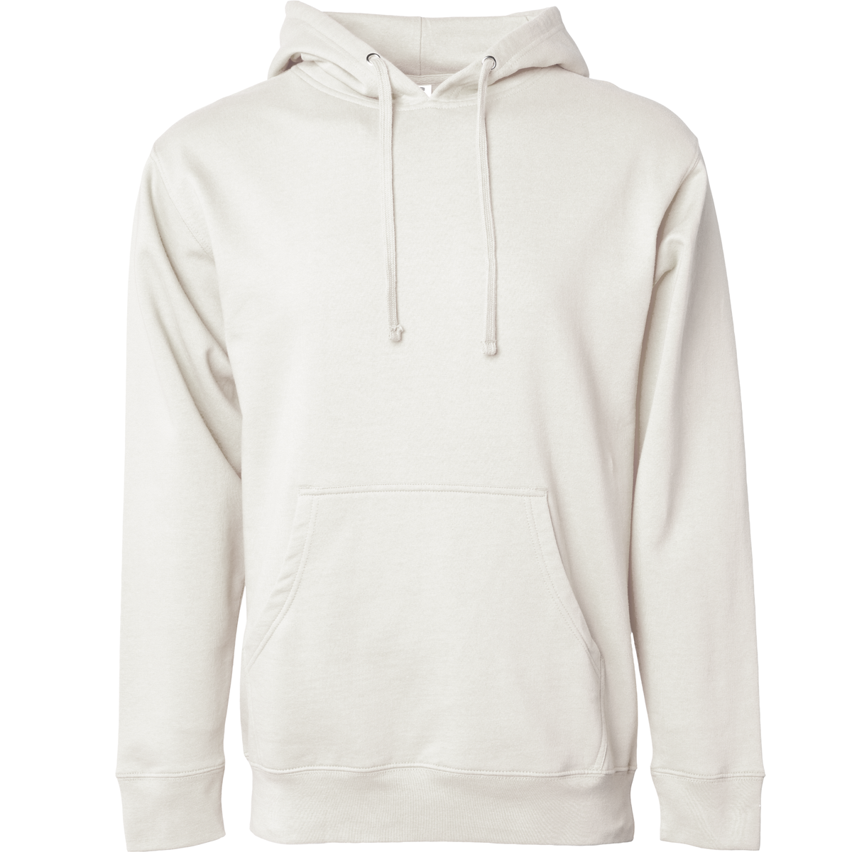 INDEPENDENT SS4500, Midweight Hooded Pullover Sweatshirt, Bone