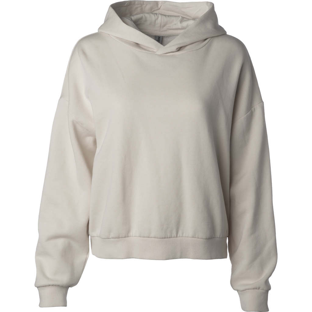 INDEPENDENT PRM2600C, Women's California Wave Wash Sunday Hoodie, Bone