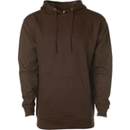 Independent Trading Co. SS4500, Unisex Midweight Hooded Sweatshirt, Brown