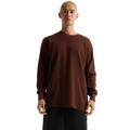 SHAKA WEAR Thermal, Long Sleeve Tees, Brown