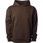 Independent Trading Co. IND420XD, Mainstreet Pullover Hood, Brown