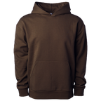 INDEPENDENT IND330BLV-P2, Ind330blv - Boulevard 330gm Heavyweight Pullover Hood (pigment Black, Storm Blue), Brown