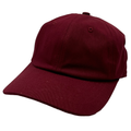NISSI CAPS GNV-1004, Washed Cotton Dad Cap, Burgundy
