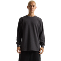 SHAKA WEAR Thermal, Long Sleeve Tees, Charcoal Heather