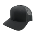 NISSI CAPS GNV-003M, - Premium Pro Style 6 Panels Mesh Trucker Cap, Charcoal