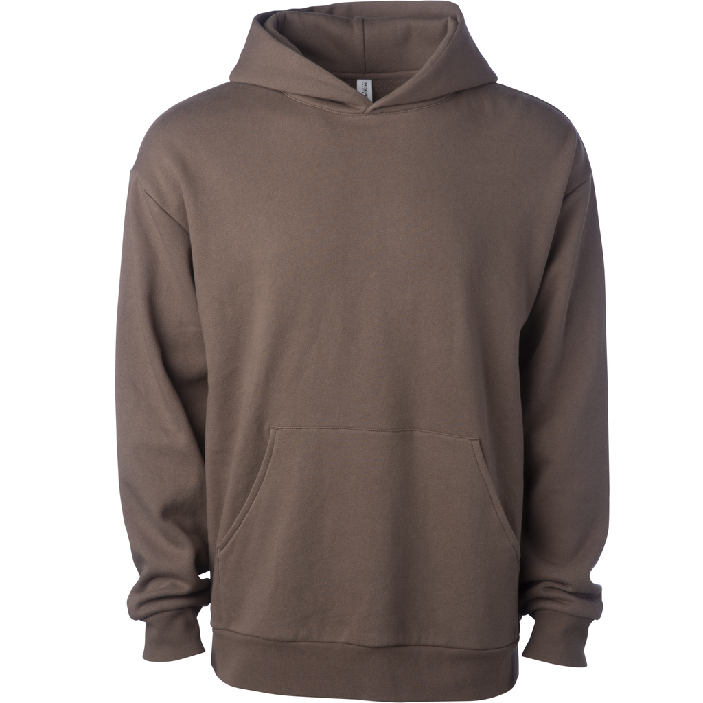 INDEPENDENT IND280SL-P1, Ind280sl - Avenue Midweight Pullover Hood (colors B-o), Clay