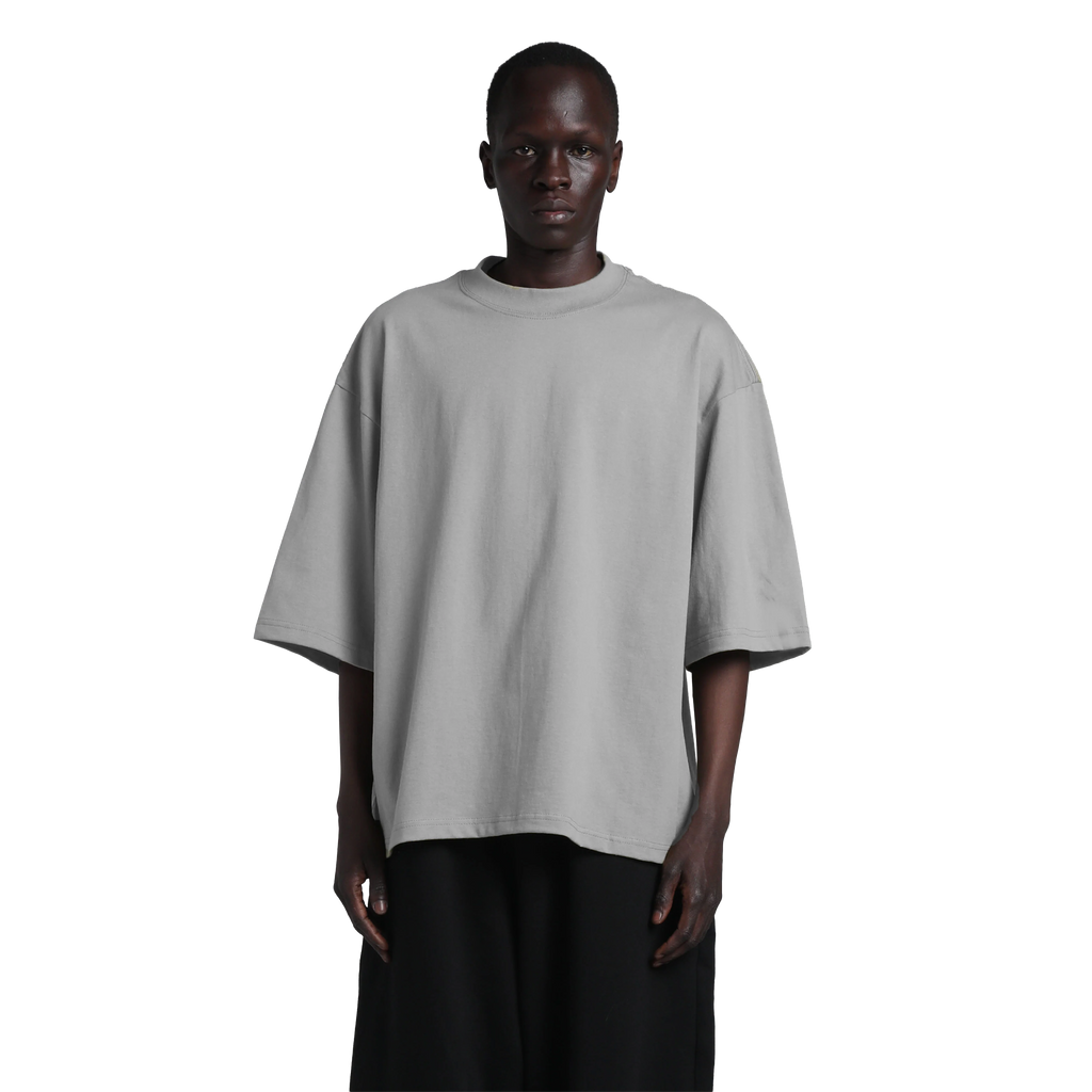 SHAKA WEAR Max Heavyweight Oversized tee, - 7.5 Oz, Concrete