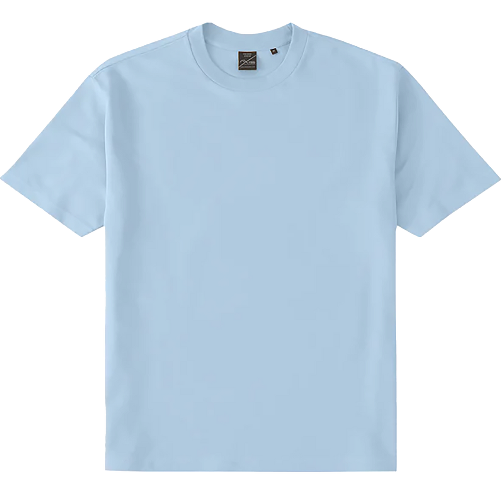 AXISM 7010-P2, 7010 - Dri Ease Oversized Tee (colors P-v), Cool Blue
