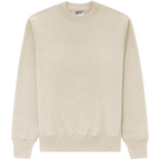 SHAKA WEAR Garment Dye Fleece Crewneck, Fleece, Cream