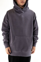 INDEPENDENT IND4001YPD, Youth Heavyweight Pigment Dye Hoodie, Pigment Plum