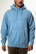INDEPENDENT IND4000PD, Heavyweight Pigment Hooded Pullover, Pigment Light Blue