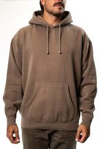 INDEPENDENT IND4000PD, Heavyweight Pigment Hooded Pullover, Pigment Clay