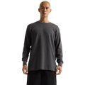 SHAKA WEAR Thermal, Long Sleeve Tees, Dark Grey Heather