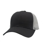 NISSI CAPS GN-1020, - Trucker Mesh, Dark Grey White